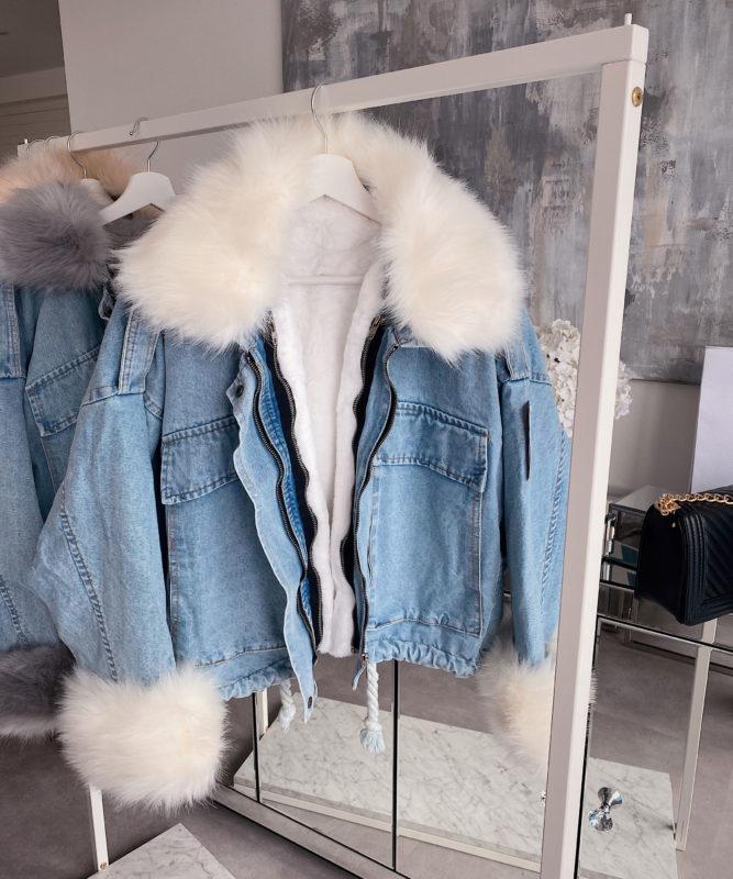 JACKET FAUX FUR TERRY