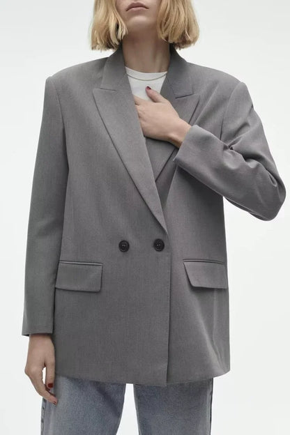 Urban Double-Breasted Blazer