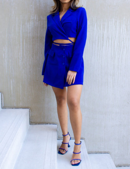 Puk set blauw